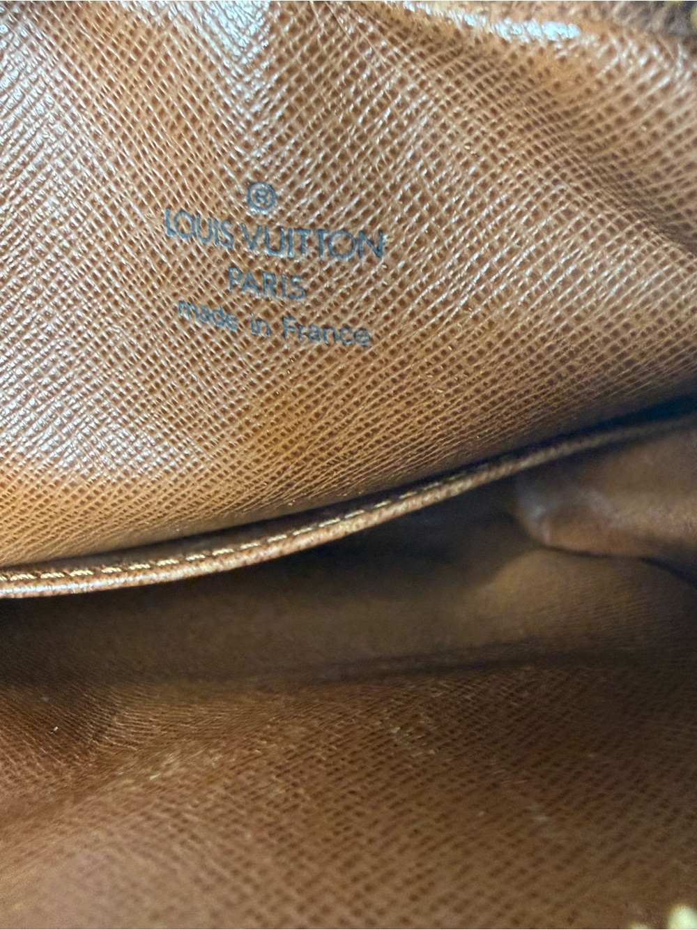 Vintage Louis Vuitton monogram Brown Amazone crossbody camera bag authentic EUC - Picture 9 of 16